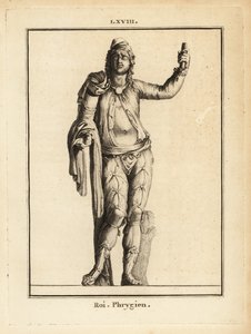 Estatua de un rey frigio de Unbekannt