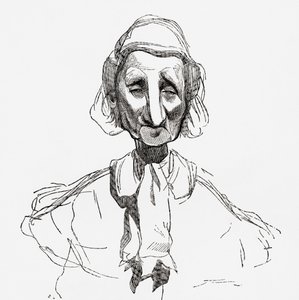 Estrasburguesa, después de una obra de Gustave Doré, ilustración de 