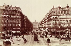La Avenida de la Ópera, París de Unbekannt