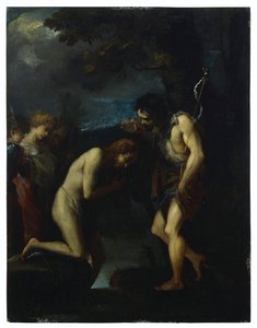 El Bautismo de Cristo de Unbekannter Künstler