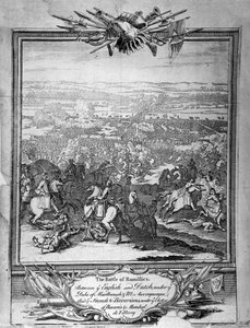 La Batalla de Ramillies, c.1780 de Unbekannt