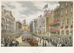 Bienvenida de la ciudad a la Princesa Alexandra