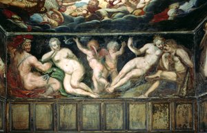 El friso de la Sala del Elíseo (foto) de Unbekannter Künstler