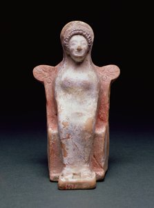 La diosa Atenea, griega, c.490 a.C. de Unbekannt