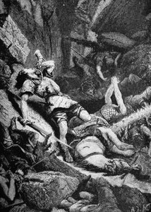 La Gran Batalla de Roncesvalles de Unbekannter Künstler