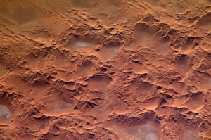 El Erg Issaouane en Argelia desde el espacio, enero de 2005 de Unbekannt