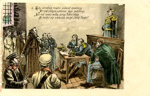 El levantamiento de enero de Unbekannter Künstler