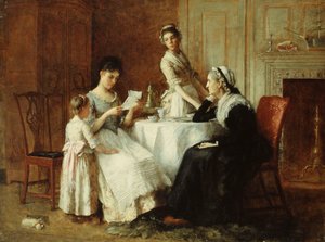 La carta tan esperada, 1890