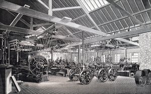 La Casa de Máquinas de Atlas Engine Works de Unbekannt