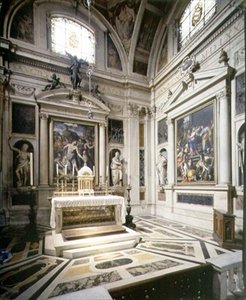 Capilla Salviati vista del altar de Benjamin Baud