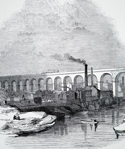 El viaducto de Stockport de Unbekannt