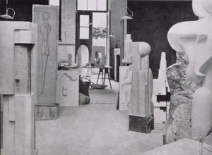 El taller del tallador de piedra, de los talleres de la Bauhaus, Weimar
