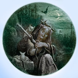 La Tempestad - Shakespeare por Doré de Unbekannter Künstler