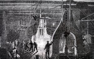 El piso de fabricación de Robert Stephenson and Company de Unbekannt