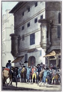 El pueblo entrega a los presos de la abadía de Saint Germain