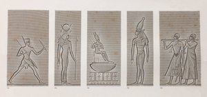 Tebas, Karnak (detalle) de Unbekannt