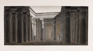 Tebas: Karnak (detalle) de Unbekannt