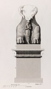Tebas: Karnak (detalle) de Unbekannt