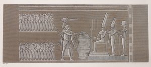 Tebas: Karnak (detalle) de Unbekannt