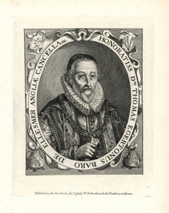 Thomas Egerton (1540-1617) de Unbekannter Künstler