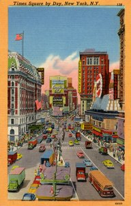 Times Square de día: Nueva York, Nueva York de Unbekannter Künstler