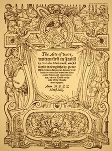 Portada de "El arte de la guerra" en inglés de Unbekannter Künstler