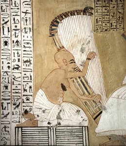 Tumbas de artesanos (detalle), sitio de Deir El Medineh en Luxor, Egipto.