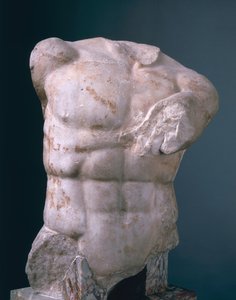 Torso de un atleta, Griego de Unbekannt
