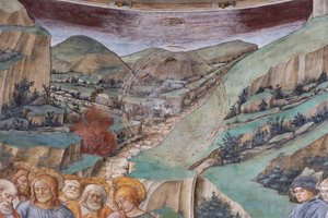 Tránsito de María, detalle