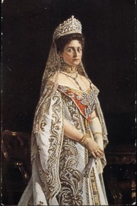 Zarina Alexandra Fiodorovna (1872-1918). de Unbekannter Künstler
