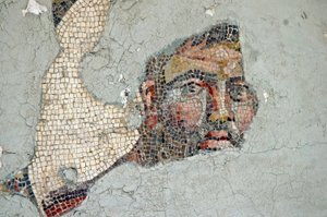 Dos atletas, mosaico de Samandagi, Turquía de Unbekannt
