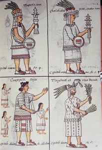 Tzapotlatena, Chalchiuhtlatonal, Cioapipitli y Tliltecuhtli, Códice Florentino, versión bilingüe en español y náhuatl, Historia General de las Cosas de la Nueva España, Civilización azteca