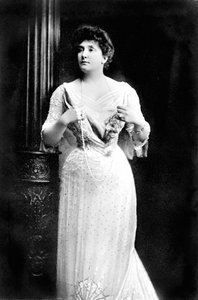 Reino Unido: La soprano australiana Nellie Melba (nombre real Helen Porter) 1861-1931