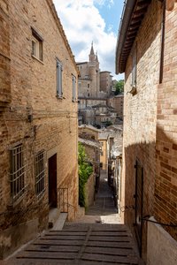 Urbino, centro del casco antiguo (foto) de Alec Hunter
