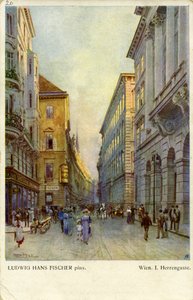 Viena, Austria: Herrengasse de Unbekannter Künstler
