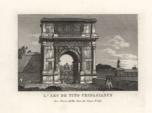Vista del Arco de Tito, l