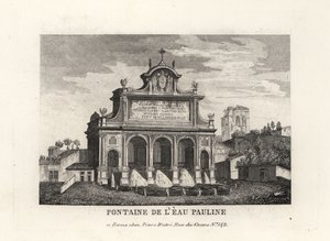 Vista de la Fontana dell