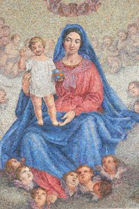 Virgen y niño, Milán, Italia de Unbekannt
