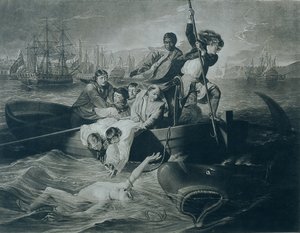 Watson y el tiburón de Unbekannter Künstler