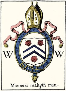 Escudo de Guillermo de Wykeham