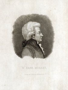 Wolfgang Amadeus Mozart de Unbekannt