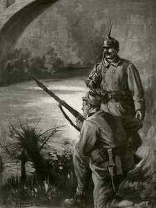 1ª Guerra Mundial: 3ª Ofensiva de las Batallas del Isonzo de Unbekannter Künstler