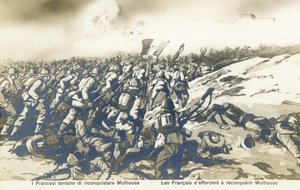 Primera Guerra Mundial: Los franceses retoman Mulhouse de Unbekannter Künstler