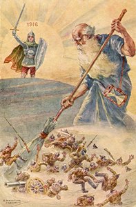 Alegoría de la Primera Guerra Mundial