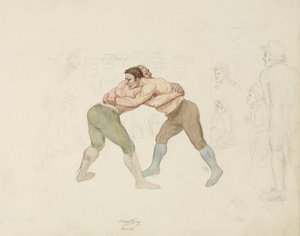 Combate de lucha, Northumberland, c.1805-1820 de Unbekannt