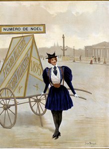 Mujer joven del siglo XIX