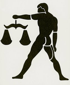 Signo del zodiaco: Libra Colección privada de Unbekannter Künstler