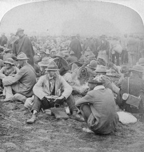 Prisioneros bóer de guerra, Sudáfrica, Segunda Guerra Bóer de Underwood and Underwood