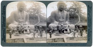 Gran Buda de bronce, Kamakura, Japón, 1904