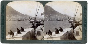 Hong Kong desde el puerto, 1901